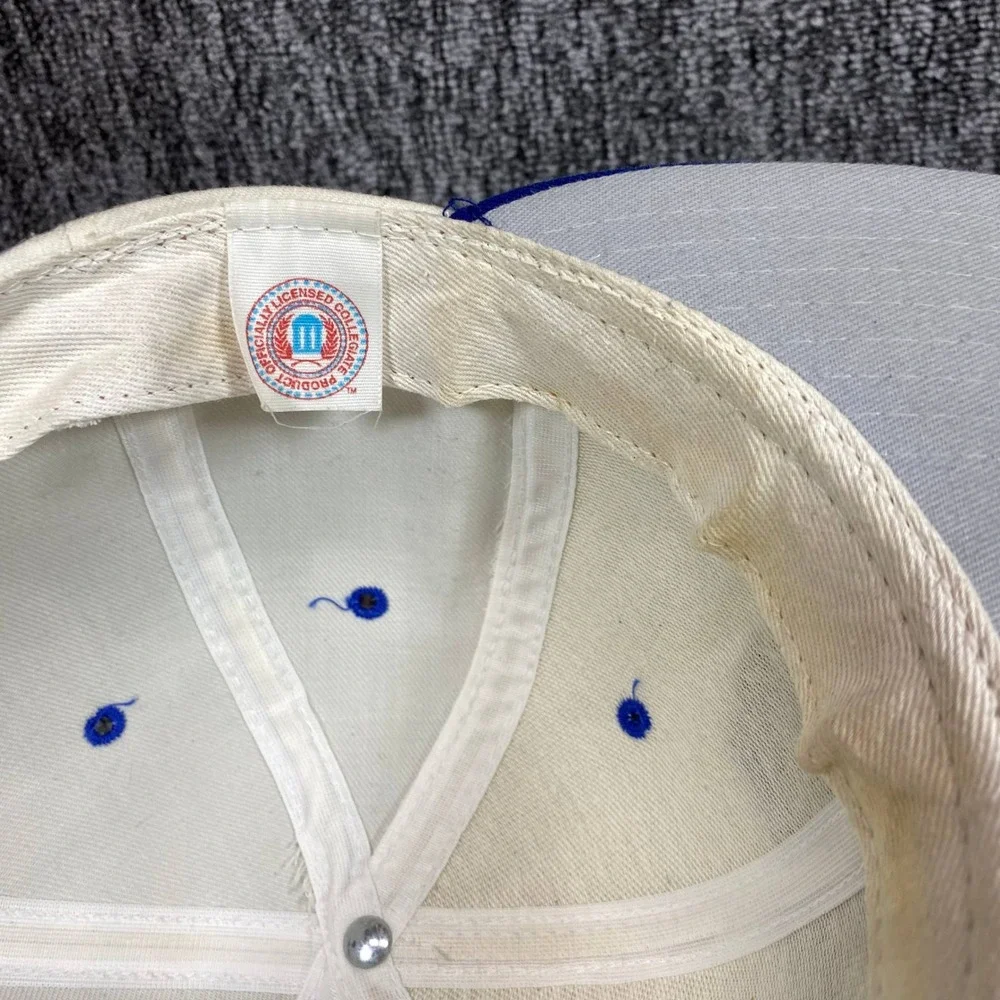 Vintage Kentucky Wildcats Snapback Hat New Era Dupont Visor Pro Model USA Made